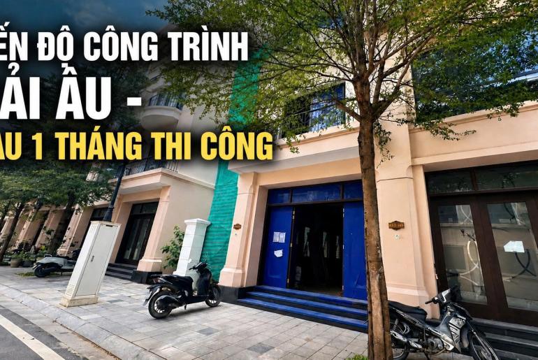 Tiến độ công trình Hải Âu Vinhomes Ocean Park 2 sau 1 tháng thi công
